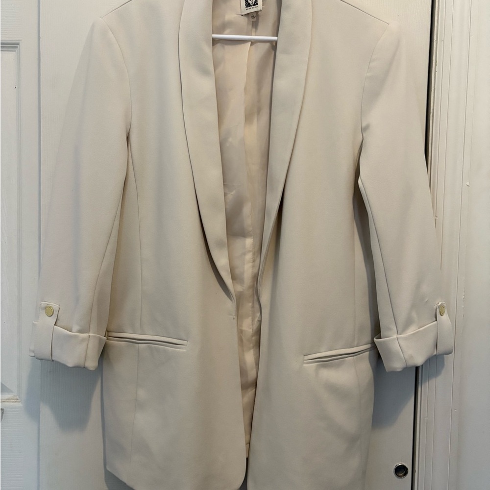 Anne Klein Cream Blazer for Women